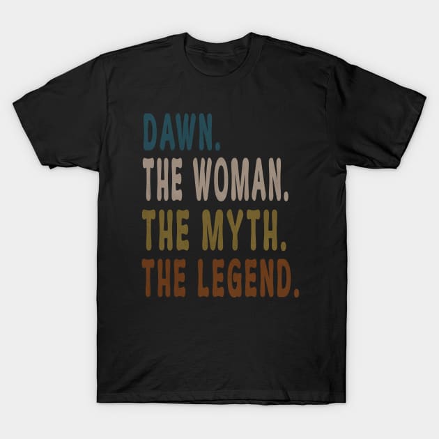 Dawn The Woman Myth Legend T-Shirt by Mama@rmi